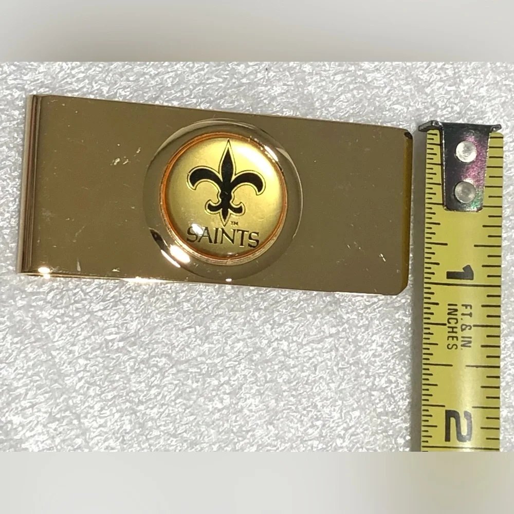 Saints Gold Money Clip